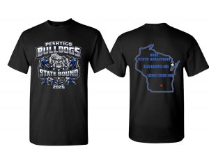 Bulldog StateBound - Black Youth T-Shirt (Copy)