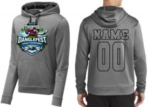Danglefest Sport-Tek Gray Hoodie-Adult