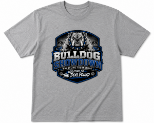 Bulldog - Gray Youth T-Shirt